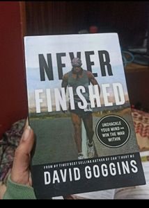 Never Finished By David Goggins In English