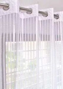 New Silver White Net Curtain