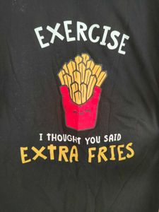 XL Bewakoof Extra Fries Tee for Women