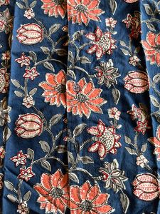 Printed Cotton Blue Shirt