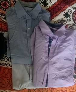 3 Gents Shirts 42 Size