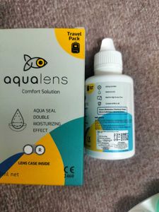 Aqualens Solution &amp; Travel Mirror Box
