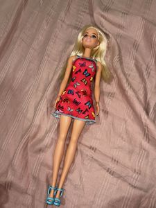 Barbie Doll in Butterfly Dress