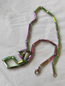 Iridescent Chain Necklace
