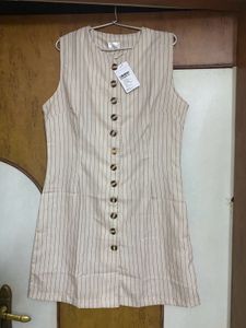 littlebox Striped Sleeveless Mini Dress