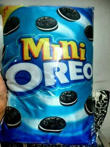 Oreo Biscuits Pillow For Kids (Same Print In Front