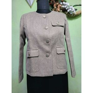 Tweed Woolen Blazer