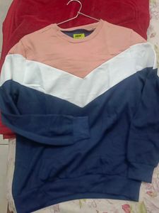 Tri Coloured Sweatshirt