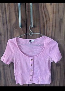 H&M Top Pink Size 34