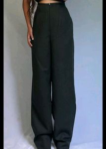 Bottle Green Formal Trousers Or Pants