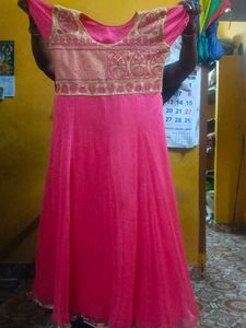 Pink Embroidered Kurta Set