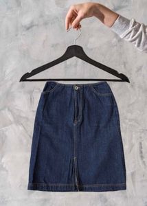 Denim Mini Skirt