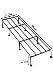 set of 3 plant stand (Metal)