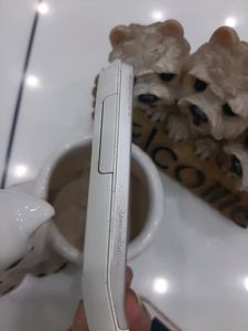 White Colour Touch Phone