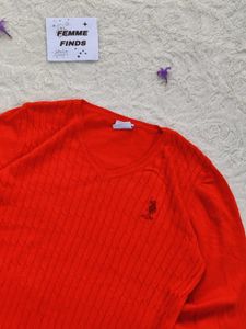Red US Polo Assn. Sweater