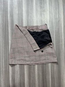 Plaid Mini Skirt