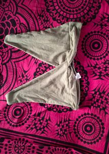 Green Bralette Crop Top