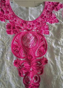 Pink Embroidered Top