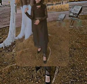 Georgette Plan Black Krti Palazzo And Dupataa