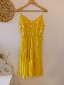 Aaliya Sunshine Yellow Embellished Dress