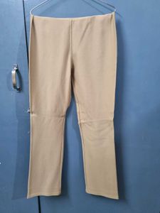 Camel Shade Trousers For Party And Formal Occasion