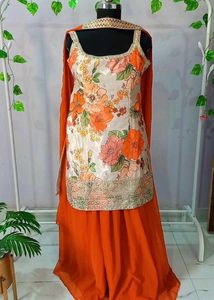 Brand New Heavy Sharara Set