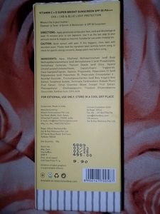 Dot And Key Vitamin C+E Superbright Sunscreen