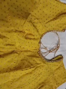 Yellow Colour Blouse
