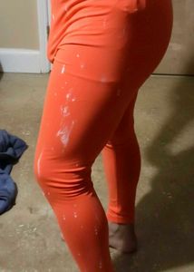 Orange Leggings