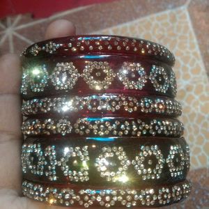 Sparkling Bangle Set