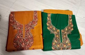 Winter Shawl Suit , Dress Material