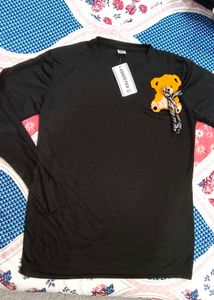 Black Full Sleeves Tshirts