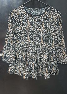 Animal Print Top