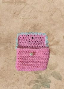 crochet mini wallet
