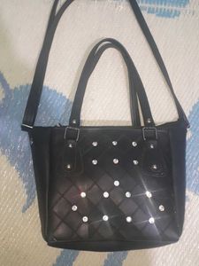 Handbags And Shoulder Black Bags