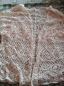 Crochet Knit Cardigan - Boho Chic