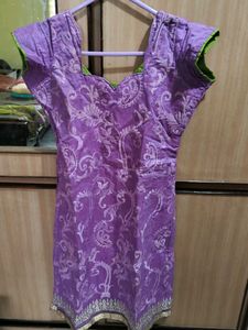 Elegant Purple Kurta