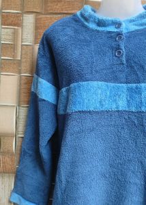 Blue Terry sweater