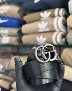 Gucci Black Leather Belt