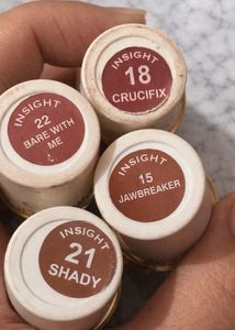 Insight Cosmetics Lipstick Lot