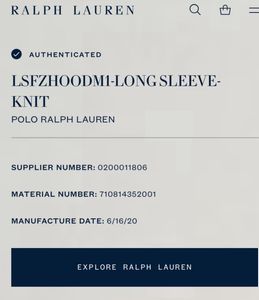 Polo Ralph Lauren Fleece Hoodie