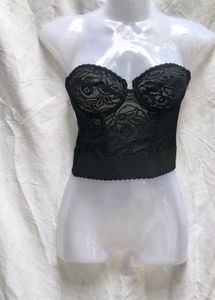 I. Lace Bustier Top