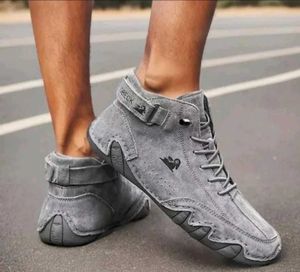 Gray Dbeck Ankle Boots