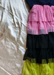 I. RUFFLE PARTY READY DRESS