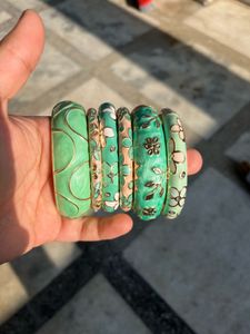 Floral Bangle Set