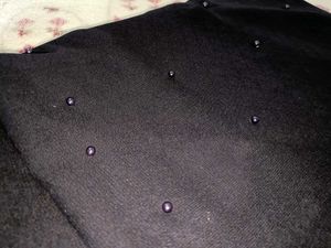 Navy Blue Georgette Saree!