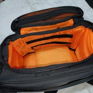 SONY LC-SC5 DSLR/SLR Camera Bag (Black and Orange
