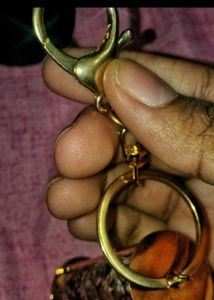 Three Diamond Keychain