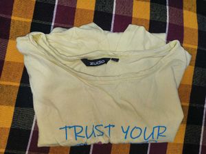 Pastel Yellow Night Tee