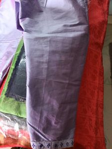 Gently Used Lavender Kurta With Bottom&amp;Dupatta